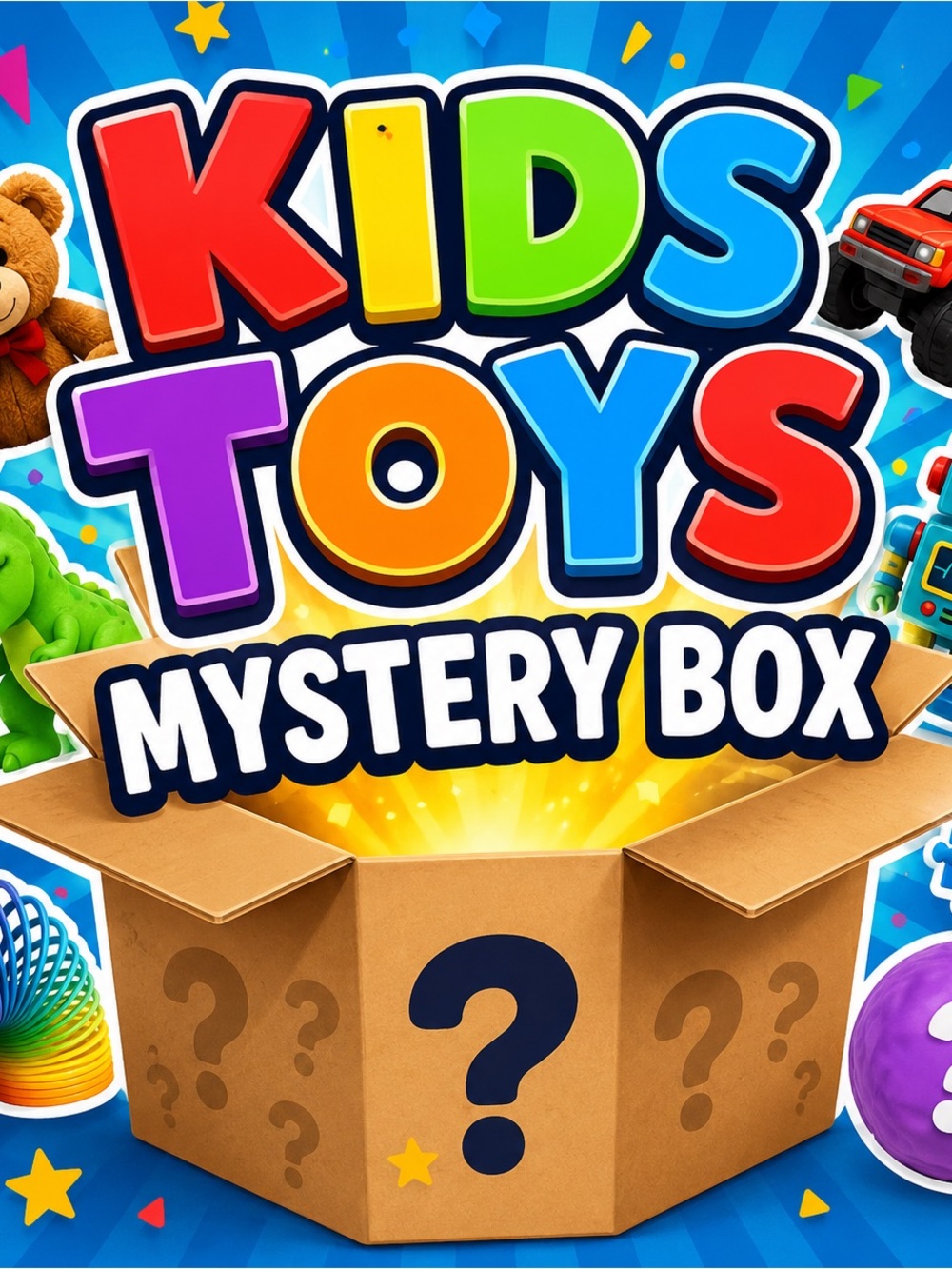 Kids Toys Mystery Box Surprise Bundle New & Preowned Mixed Toy Lot